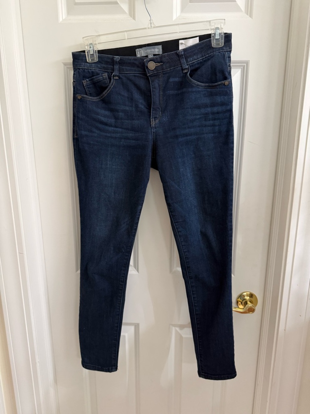 Wit & Wisdom Dark Blue Skinny Jeans